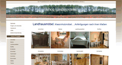 Desktop Screenshot of helwig-landhausmoebel.de