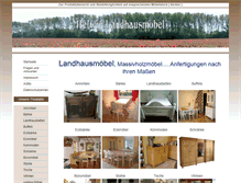 Tablet Screenshot of helwig-landhausmoebel.de